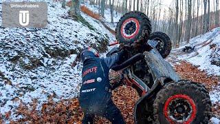 Extreme Hill Climbing Gone WrongBroken Drive Shaft️Awesome Winter Ride In a Beautiful Landscape ️