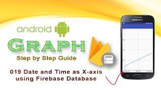 019 Date and Time in Graph from Firebase Database  Android Graph View tutorial