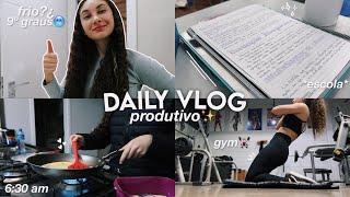 daily vlog uma quarta-feira produtiva