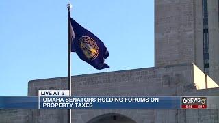 Omaha senators holding forums on property taxes