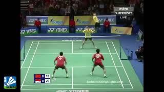 Tony Gunawan Candra Wijaya vs Cai Yun Fu Haifeng  Highlights SF All England 2007