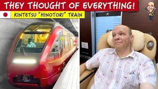 Now THIS is an affordable luxury train ride  Kintetsu Hinotori