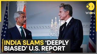 India slams U.S. report on religious freedom  Latest News  WION