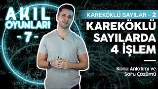 Ozan Alper 8. Sınıf Matematik Kareköklü Sayılar 2 Kareköklü İfadelerde 4 İşlem Lightboard ile Ders