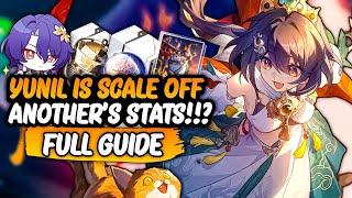 YUNIL BEST Build Guide Relics Team comps LC & And more..  Full kit explained  Honkai Star rail
