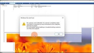 Scanner not detected Windows 11 ** FIX ** Windows Fax and Scan