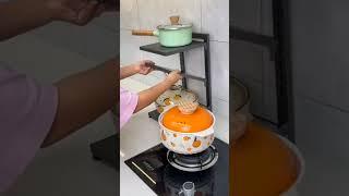 Wadah Penyimpanan Peralatan Dapur dengan Desain Kekinian Mudah Dipasang #shorts