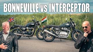 Royal Enfield Interceptor vs Triumph Bonneville T100  An Unexpected Conclusion?