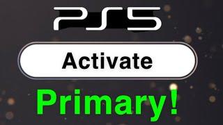 HOW TO SET YOUR PS5 ACCOUNT AS PRIMARY New