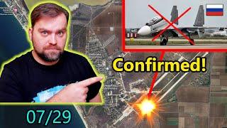 Update from Ukraine  Ruzzian Navy Nazi Day Goes Wrong  Confirmed Ruzzia lost more Planes