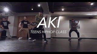 【DANCEWORKS】AKI  TEENS HIPHOP  Straight Up by Chante MooreJD