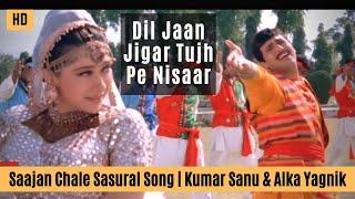Dil Jaan Jigar Tujh Pe Nisaar - Saajan Chale Sasural Song  Govinda & Karisma Kapoor