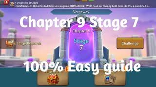 Lords mobile Vergeway chapter 9 Stage 7Lords mobile Vergeway chapter 9 Stage 7 easiest guide