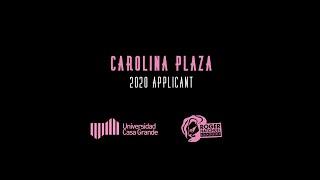 Carolina Plaza RH Applicant 2020