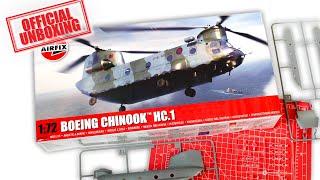 Official Unboxing Airfix - Boeing Chinook HC.1 A06023 - NOW AVAILAIBLE