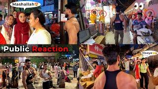 Shirtless Public Reaction in Chandni Chowk Market 