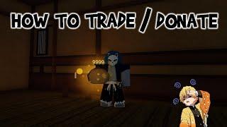 How to TRADE in Project Slayers Roblox