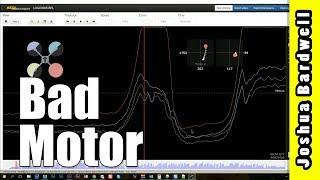 Bad Quadcopter Motor  REAL WORLD BLACKBOX TROUBLESHOOT