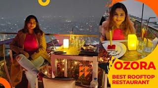 Ozora  Best rooftop restaurant at Kolkata  2 nd Marriage Anniversary celebration  Moumis world