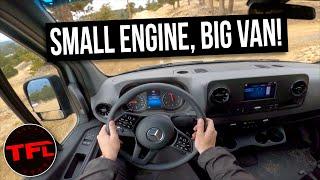 Underpowered? 2023 Mercedes Sprinter 2.0L Diesel POV On & Off-Road Review