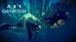 Mosa Time Taming the X-Mosasaurus in Ark Genesis