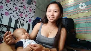 Birth Month ni Zander at 2nd dose vaccine sa health center  #breastfeeding #cleftlip #minivlog