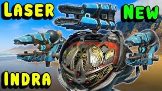 The All-Round INDRA Titan with 600m Lasers War Robots Gameplay WR
