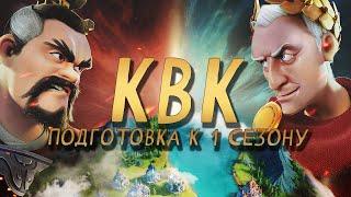 Подготовка к 1ой КВК  Rise of Kingdoms