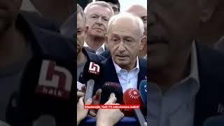 Kılıçdaroğlu Halk TV mikrofonunu indirdi #shorts