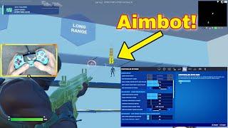 Get AIMBOT - Advanced Fortnite Aim Training Map + Best Controller Settings for Chapter 4