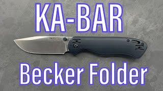 Ka-Bar BK40 Becker Folder - An Interesting Budget Folding Knife