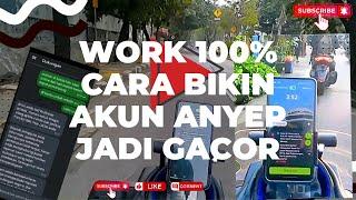 100% WORK CARA BIKIN AKUN ANYEP JADI GACOR