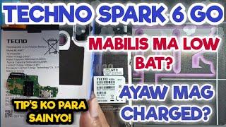 TECHNO SPARK 6 GO CHARGING PROBLEM