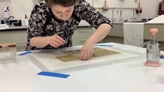 Conserving a 224 Year-Old Document Timelapse