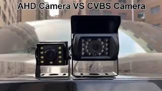 2019 Best AHD Truck Camera VS CVBS Camera