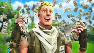 Mr. Beast came to my house and handed me $10000... lol