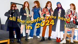 What Im Wearing in 2024   Lets Play Dress Up and Make a Bunch of Outfits