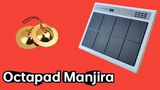 Manjeera Patch  Octapad  Arti Percussion  फुल भराव आरती पैच ओक्टापैड