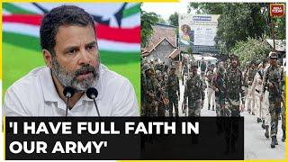 On Manipur Rahul Says Indian Army Can Stop This Nonsense In 2 Days But PM Wants To Burn Manipur