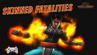 Liu Kang Fatalities With Kung Lao Skin - Kung Lao Imitate Liu Kang Mortal Kombat Shaolin Monks