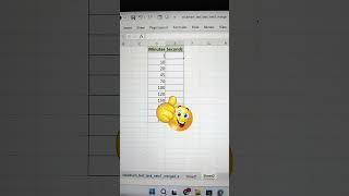 Convert Minutes Into Seconds In Excel   Excel Tips For Beginners #shorts #excelfunction #bytetech