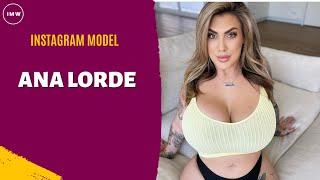 ANa Lorde is a Famous Plus Size Model who is trending on Social Media