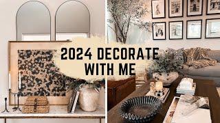 DECORATE WITH ME  DECORATING IDEAS AFTER CHRISTMAS  2024