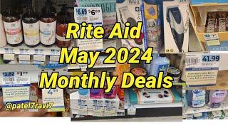 Rite Aid Monthly Deals for May 2024 + Comprehensive List Link - @patel7ravi7