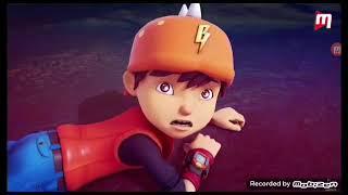 Dj Temanku semua pada jahat tante versi boboiboy galaxy