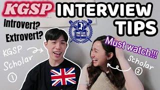 KGSP Interview tips by scholars *must watch*  GKS Scholarship