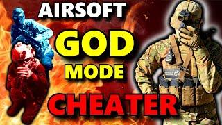 Ridiculous Airsoft Cheater Has a PET MEDIC Too