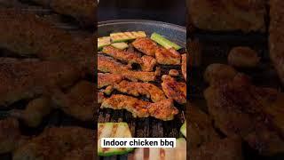 Indoor grilled chicken & zucchini