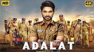 Adalat  Allu Arjun Latest Blockbuster Full Action Hindi Dubbed Movie  Superhit South Indian Movie