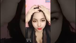 bigo live tante cantik terbaru goyang bikin ketagihan